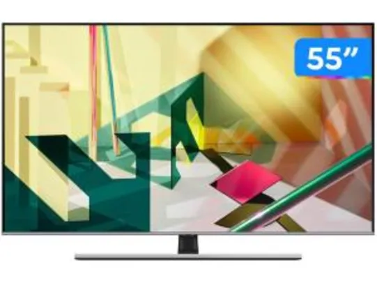 Smart TV 4K QLED 55” Samsung QN55Q70T 120HZ 2020 | R$4.084