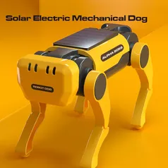 DIY Robô mecânico elétrico movido a energia solar