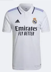 Camisa Real Madrid Home 22/23 s/n Torcedor Adidas Masculina