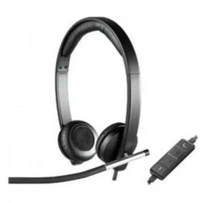 Headset com Microfone Logitech H650E Stereo | R$230
