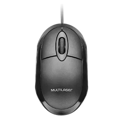 [PRIME] Mouse Classic Box Óptico Full Black USB - MO300