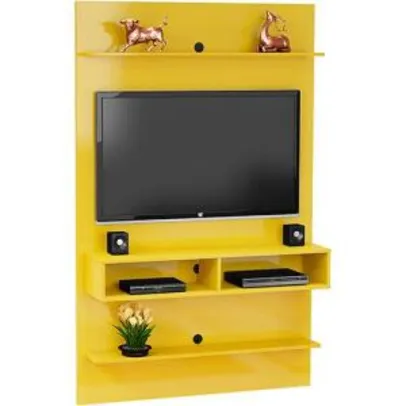 Painel para TV até 47 Polegadas Vega Amarelo - Móveis Bechara | R$189