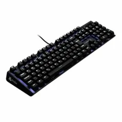 Teclado mecânico Xanova XK400 Switch Cherry MX Brown led branco | R$325