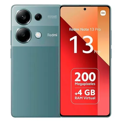 Foto do produto Smartphone Xiaomi Redmi Note 13 Pro 4G Global 256GB 8GB Ram Dual Sim T