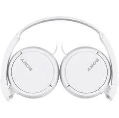 Fone de Ouvido Sony MDR-ZX110 Headphone Dobrável Branco