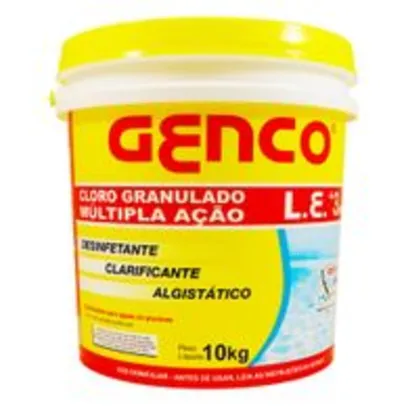 Cloro Genco 10kg Multi Ação - 3 em 1