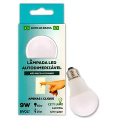 Lâmpada Led Autodimerizável - Luz Fria - City Lumi | R$4,99