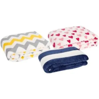 Manta Cobertor infantil Comfy - Opções - Basic+ | R$ 32