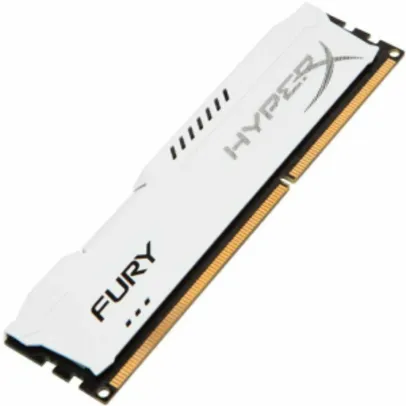Saindo por R$ 79: [Pichau] Memória Kingston HyperX FURY 4GB (1x4), DDR3 1866Mhz White | Pelando