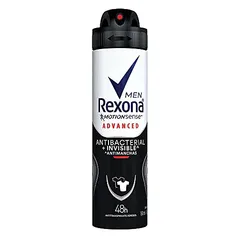 Desodorante Antitranspirante Aerosol Masculino Rexona 150ml, Rexona, Branco