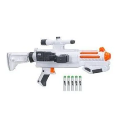 Lançador Nerf Glowstrike Star Wars VIII LASER Capitao Phasma - Hasbro - R$135