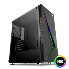 Gabinete Gamer Pichau Gaming Komor Led Rgb | R$174