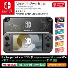 Nintendo switch lite 32gb armazenamento