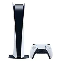 Console PlayStation 5 Digital Edition Branco + Controle Sem Fio Dualsense Branco