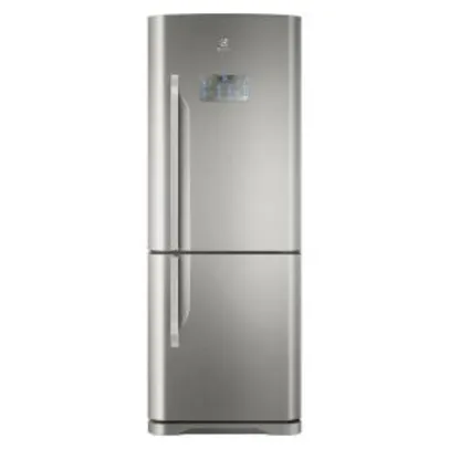 Geladeira/Refrigerador Frost Free Inox 454L Bottom Freezer Electrolux (DB53X)