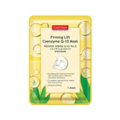 Purederm Firming Lift Coenzyme Q-10 - Máscara Anti-Idade | R$10