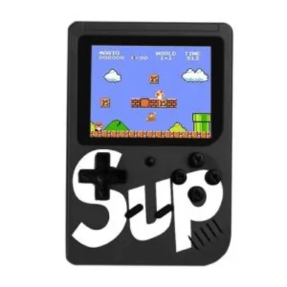 Video Game Portatil 400 Jogos Internos - Mini Game Sup Game Box Plus | R$32