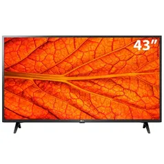 Smart TV 43" LG Full HD 43LM6370 WiFi, Bluetooth, HDR, ThinQAI com Inteligência Artificial 