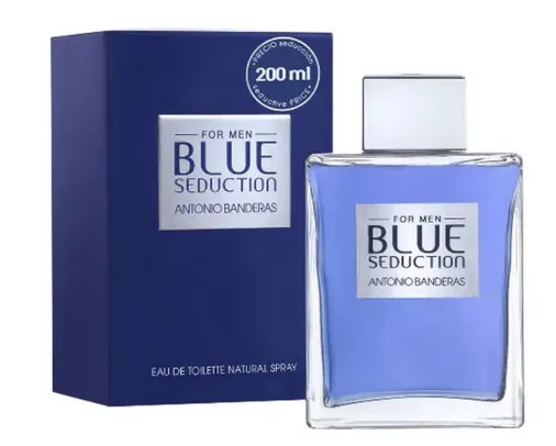 Blue Seduction For Men Antonio Banderas - Perfume Masculino - Eau de Toilette - 200ml