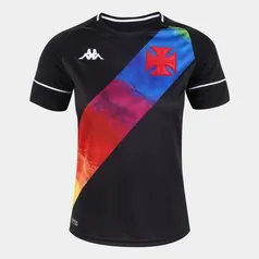 Camisa Vasco LGBT 21/22 s/nº Torcedor Kappa Feminina