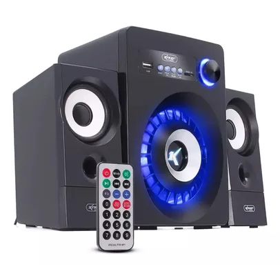 (doBrasil | moedas) Home Theater Subwoofer, 2.1 Caixa De Som, P2 Para TV e Notebook