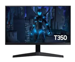 Monitor Gamer Samsung LED 24, IPS, Full HD, Vesa, Free Sync, Modo Gaming, Preto - LF24T350FHLMZD