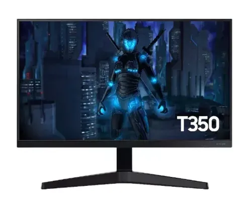 Monitor Gamer Samsung LED 24, IPS, Full HD, Vesa, Free Sync, Modo Gaming, Preto - LF24T350FHLMZD