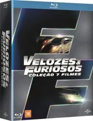 Velozes e Furiosos - Coleção Com 7 Discos - Blu-Ray  por R$ 40