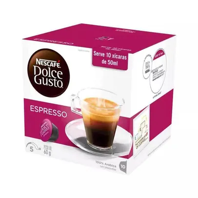 Cápsulas Nescafé Dolce Gusto Espresso 10 Unidades 60g