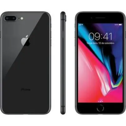 iPhone 8 Plus Cinza Espacial 64GB Tela 5.5" IOS 11 4G Wi-Fi Câmera 12MP - Apple

R$3098,03