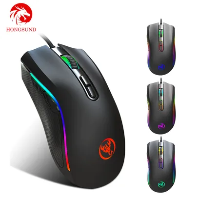 [Novos Usuários] Mouse Hongsund RGB Light HS-A89 3200DPI R$12