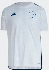 Camisa Cruzeiro II 23/24 s/n° Torcedor Adidas Masculina - Tam. EEGG