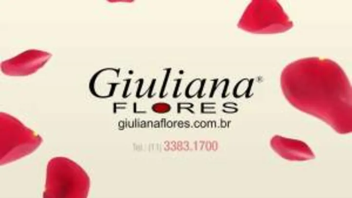 [Giuliana Flores] 30% de desconto em compras acima de R$160
