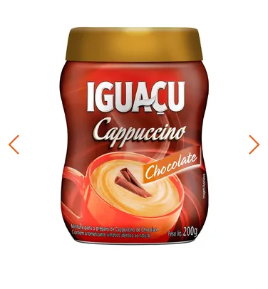 Cappuccino Iguaçu Chocolate Pote 200g