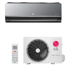 Ar Condicionado Split Inverter LG Hi Wall DUAL Voice ARTCOOL UV Nano 24000 BTUs Quente Frio S4NW24K2RXE - 220V