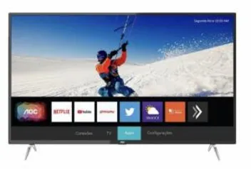 Smart Tv Led 4k Aoc 50u6295 50” | R$ 1.783