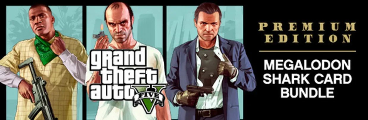 Grand Theft Auto V: Premium Edition & Megalodon Shark Card Bundle on Steam