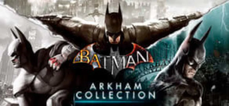 Bundle Batman Arkham Collection - R$ 29,90 no site Nuuvem, ativação na Steam