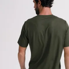 Camiseta Basica Tech Insider gola V Verde