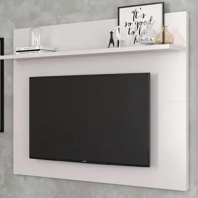 painel para tv até 55 polegadas topazio branco