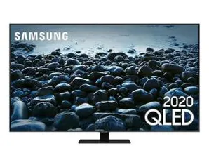 Samsung Smart TV 55'' QLED 4K 55Q80T, Pontos Quânticos, Modo Game, Som em Movimento, Alexa, Modo Ambiente, Controle Único R$4.810