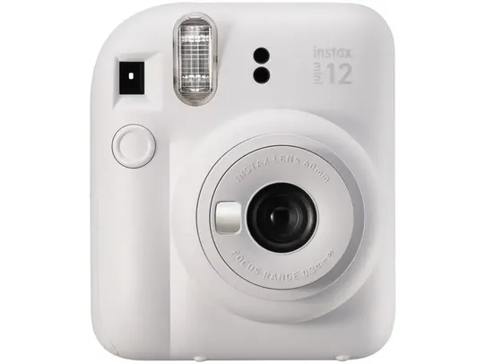 [Magalu] Câmera Instantânea Fujifilm Instax Mini 12 Branco Marfim 