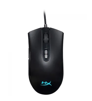 Mouse Gamer HyperX Pulsefire Core RGB, 6200 DPI, 7 botões programáveis, USB, Black