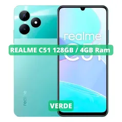 [DoBrasil] Smartphone Realme C51 Dual Sim 128GB 4GB Ram