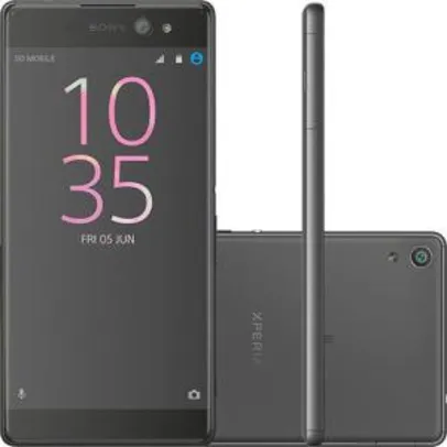 Smartphone Sony Xperia XA Ultra Dual Chip Android Tela 6" 16GB 4G Câmera 21MP - Preto por R$ 1363