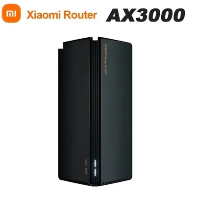 (já com imposto) Xiaomi-AX3000 Mesh WiFi 6 Roteador, 2.4G, 5.0 GHz, Gigabit completo