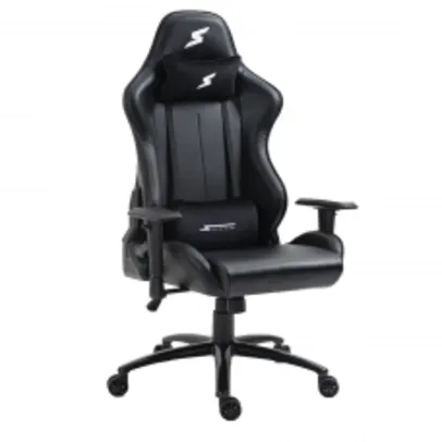 Cadeira Gamer SuperFrame Taycan, Reclinável, Preto