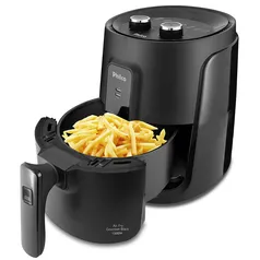 Fritadeira Air Fry Philco PFR15P, 4L, 1500W, Preto | R$331