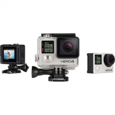 [DETONASHOP] Câmera GoPro Hero 4 Silver 4K À VISTA - R$ 1589,00