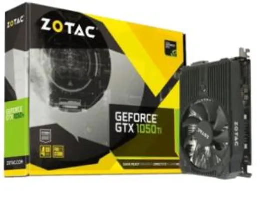 Placa De Video GeForce GTX 1050 Ti 4Gb Mini Ddr5 - Zotac por R$ 664